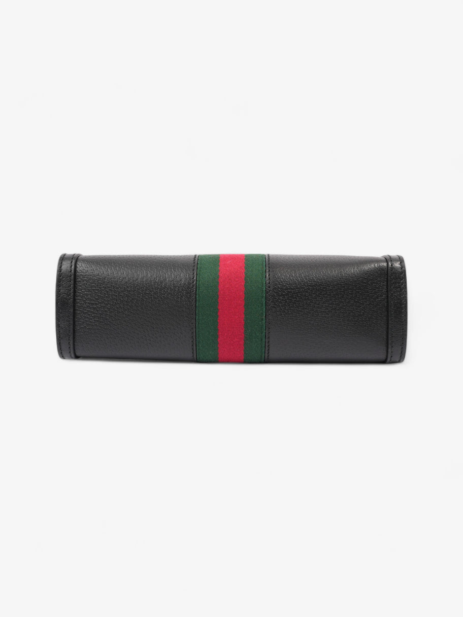 Gucci Ophidia GG Black / Red / Green Leather Small Image 6