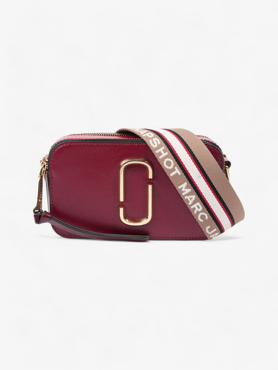 Marc Jacobs The Snapshot Bag Cranberry / Red / Burgundy Leather Image 1