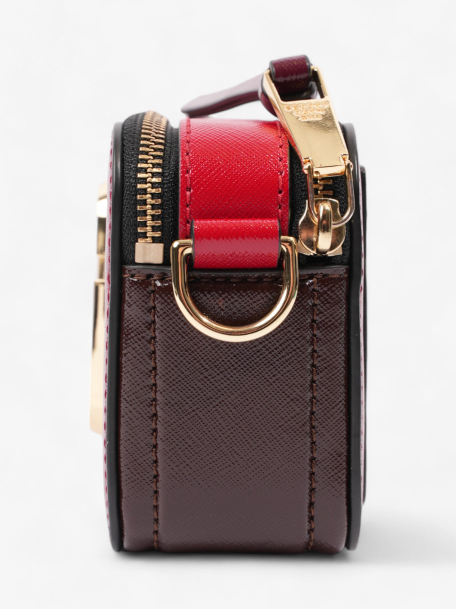 Marc Jacobs The Snapshot Bag Cranberry / Red / Burgundy Leather Image 3