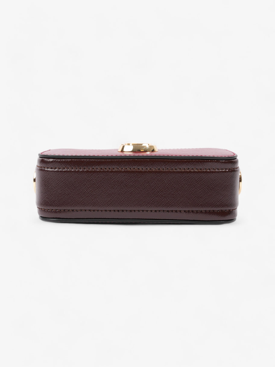 Marc Jacobs The Snapshot Bag Cranberry / Red / Burgundy Leather Image 6