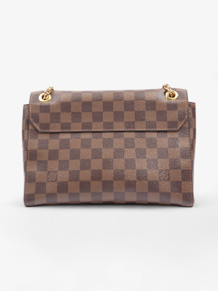 Louis Vuitton Vavin Damier Ebene / Black Coated Canvas PM Image 4