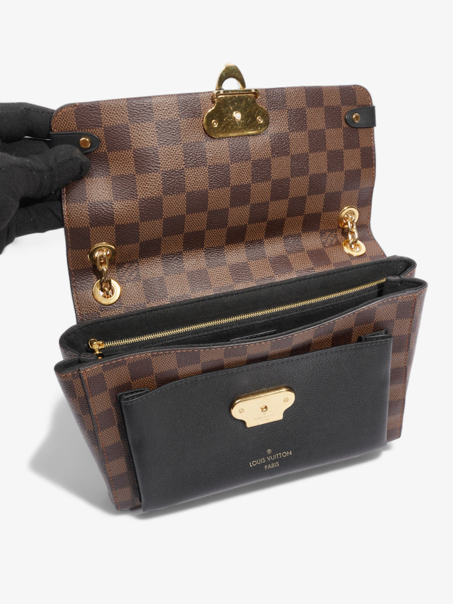 Louis Vuitton Vavin Damier Ebene / Black Coated Canvas PM Image 7