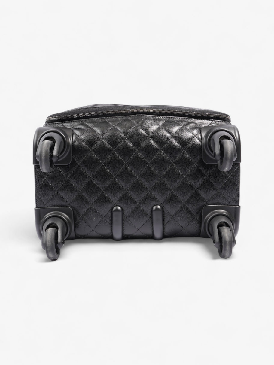 Chanel Caviar Quilted Cabin Bag Black Caviar Leather Image 6