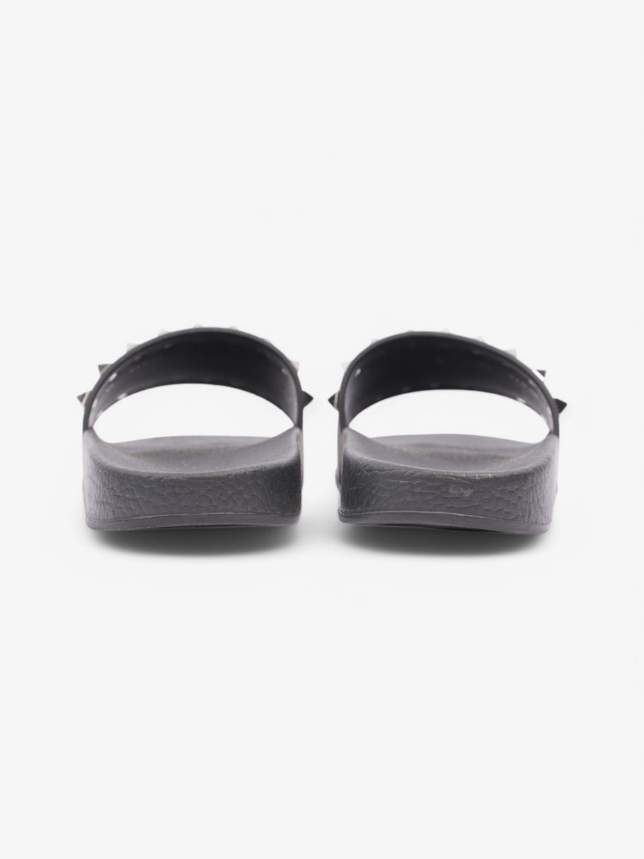 Valentino Rockstud Slides Black Rubber EU 38 UK 5 Image 6