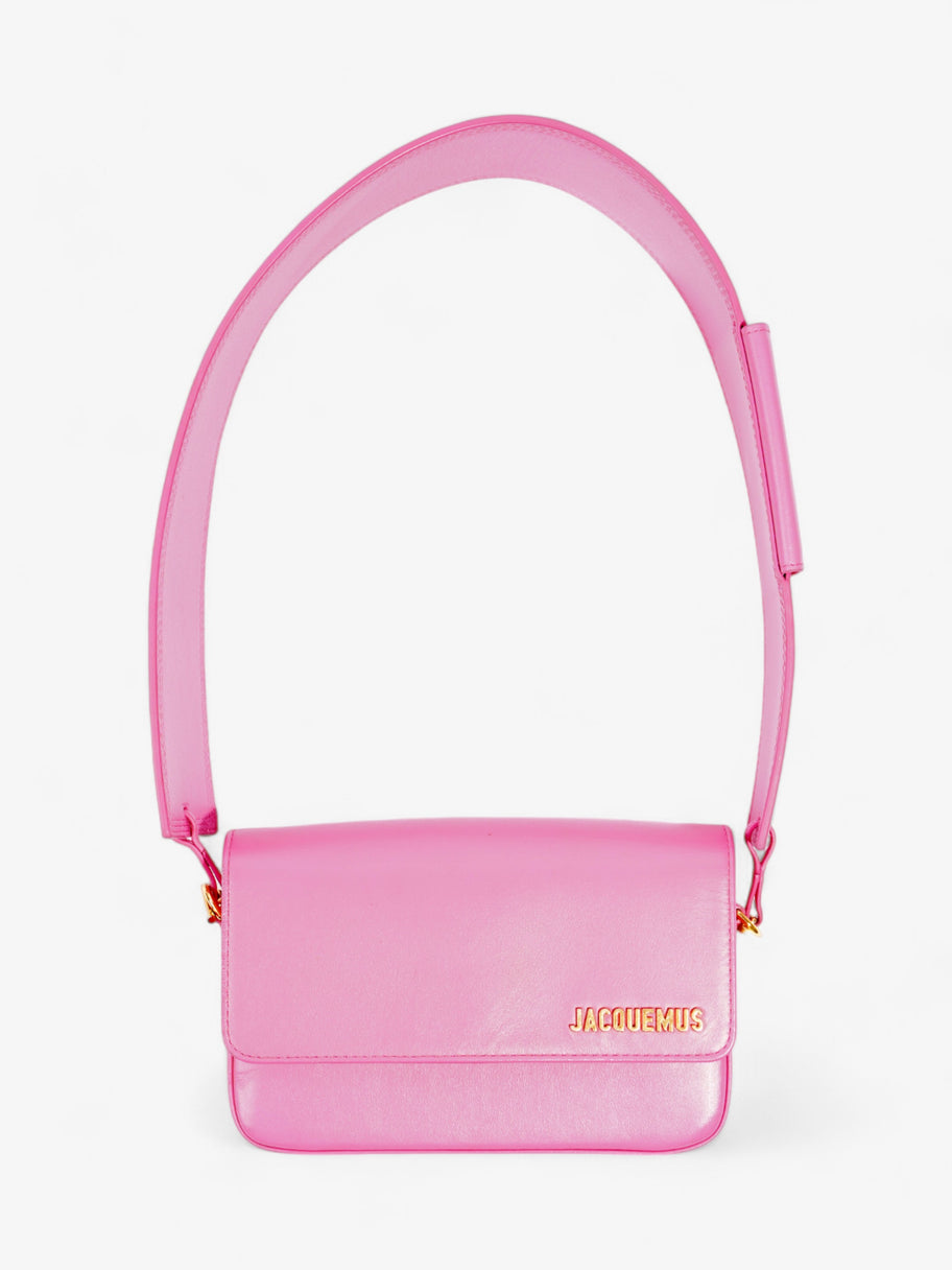 Jacquemus Le Carinu Pink Leather Image 1