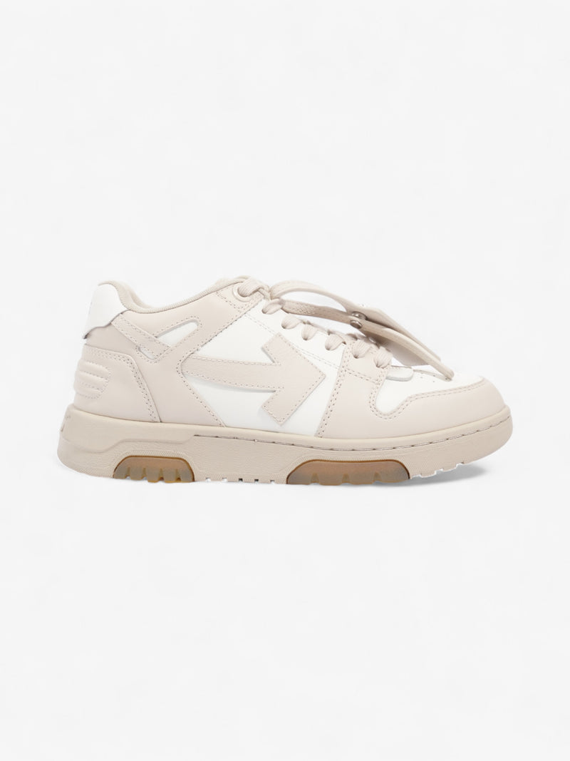  Off White Out Of Office White / Beige Leather EU 38 UK 5