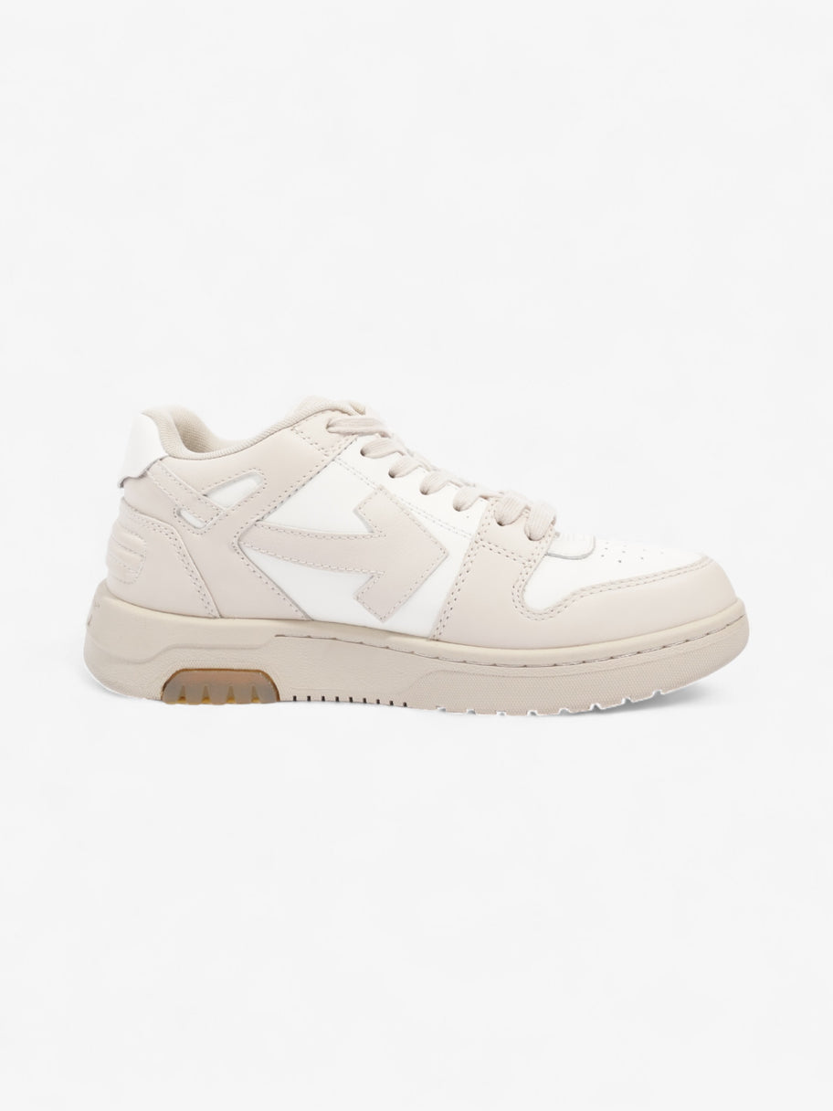 Off White Out Of Office White / Beige Leather EU 38 UK 5 Image 4