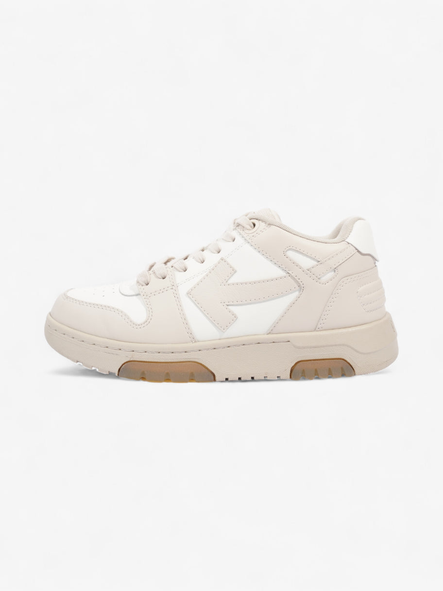 Off White Out Of Office White / Beige Leather EU 38 UK 5 Image 5