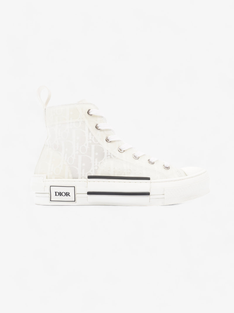  B23 High Top Sneakers White Canvas EU 37 UK 4