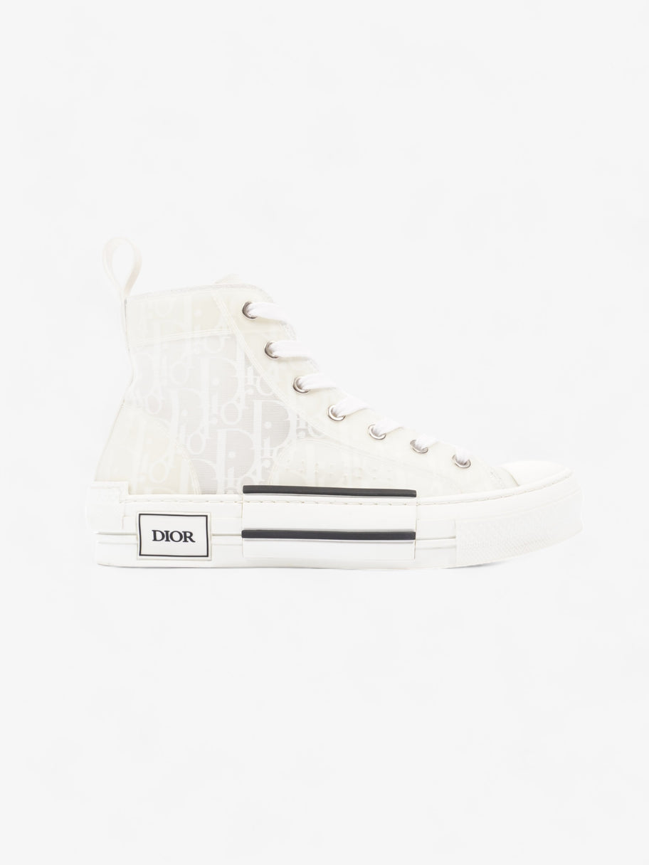 B23 High Top Sneakers White Canvas EU 37 UK 4 Image 1