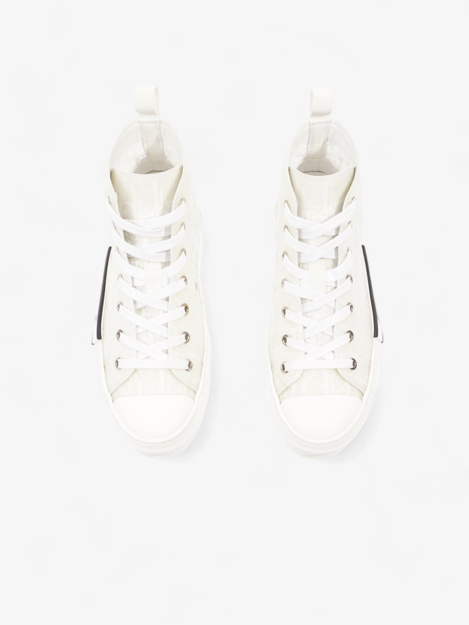 B23 High Top Sneakers White Canvas EU 37 UK 4 Image 8