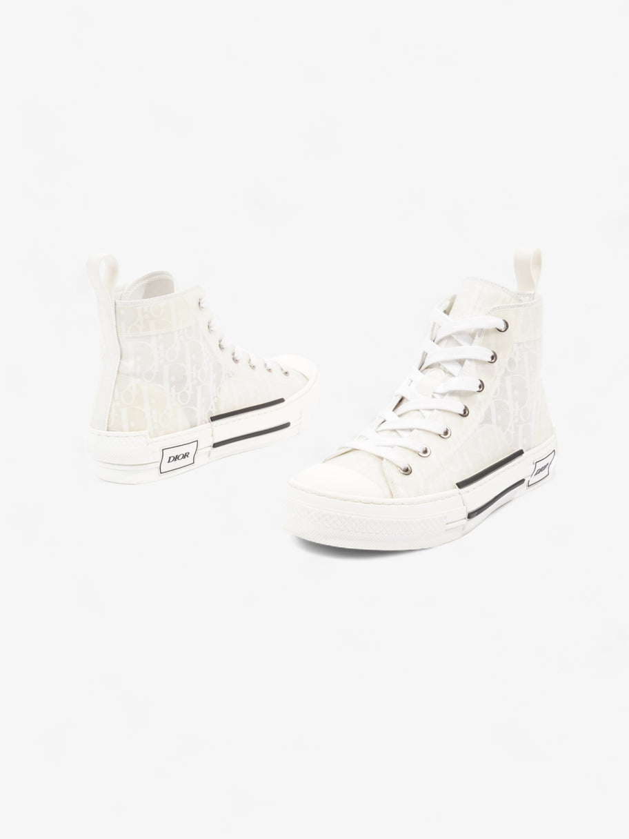 B23 High Top Sneakers White Canvas EU 37 UK 4 Image 9