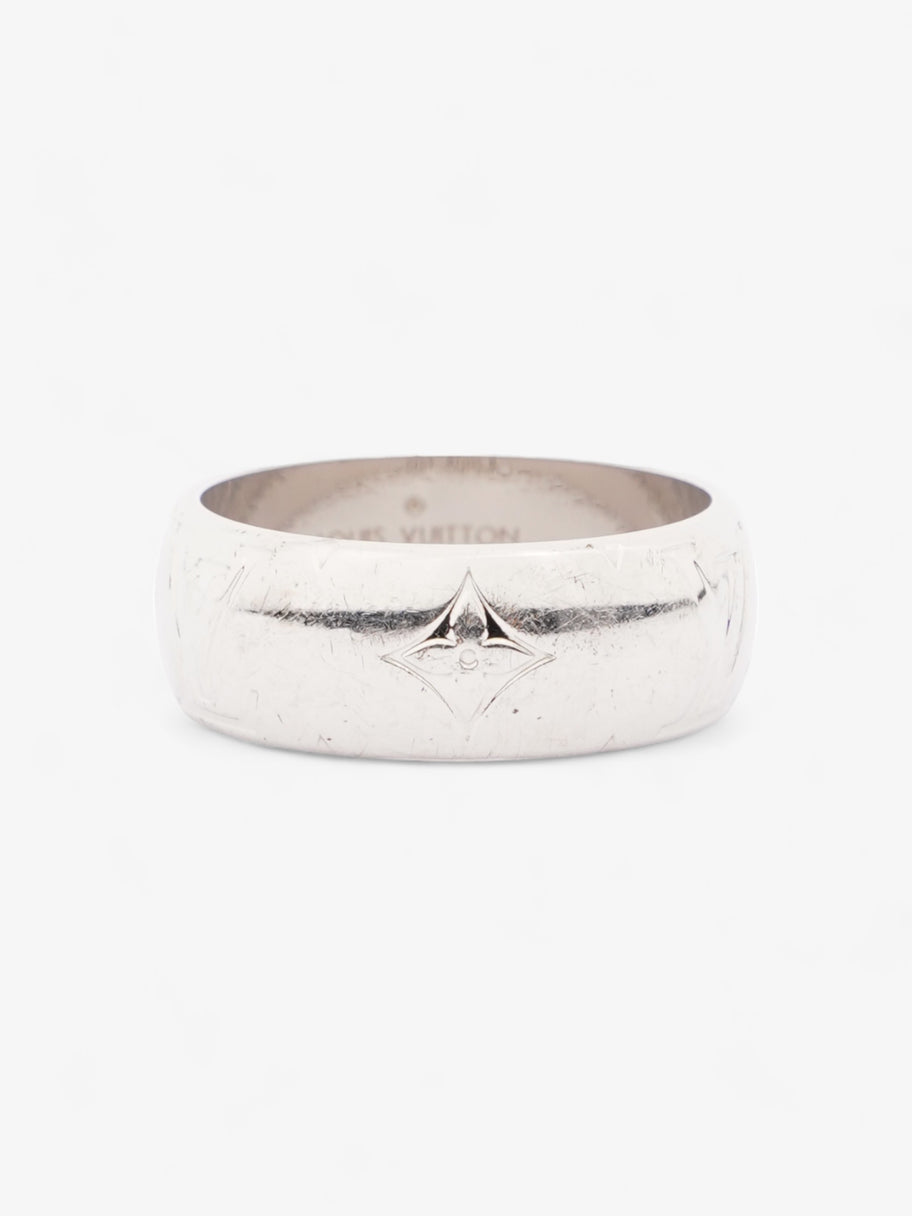 Monogram Ring Silver Base Metal Medium (60mm) Image 1