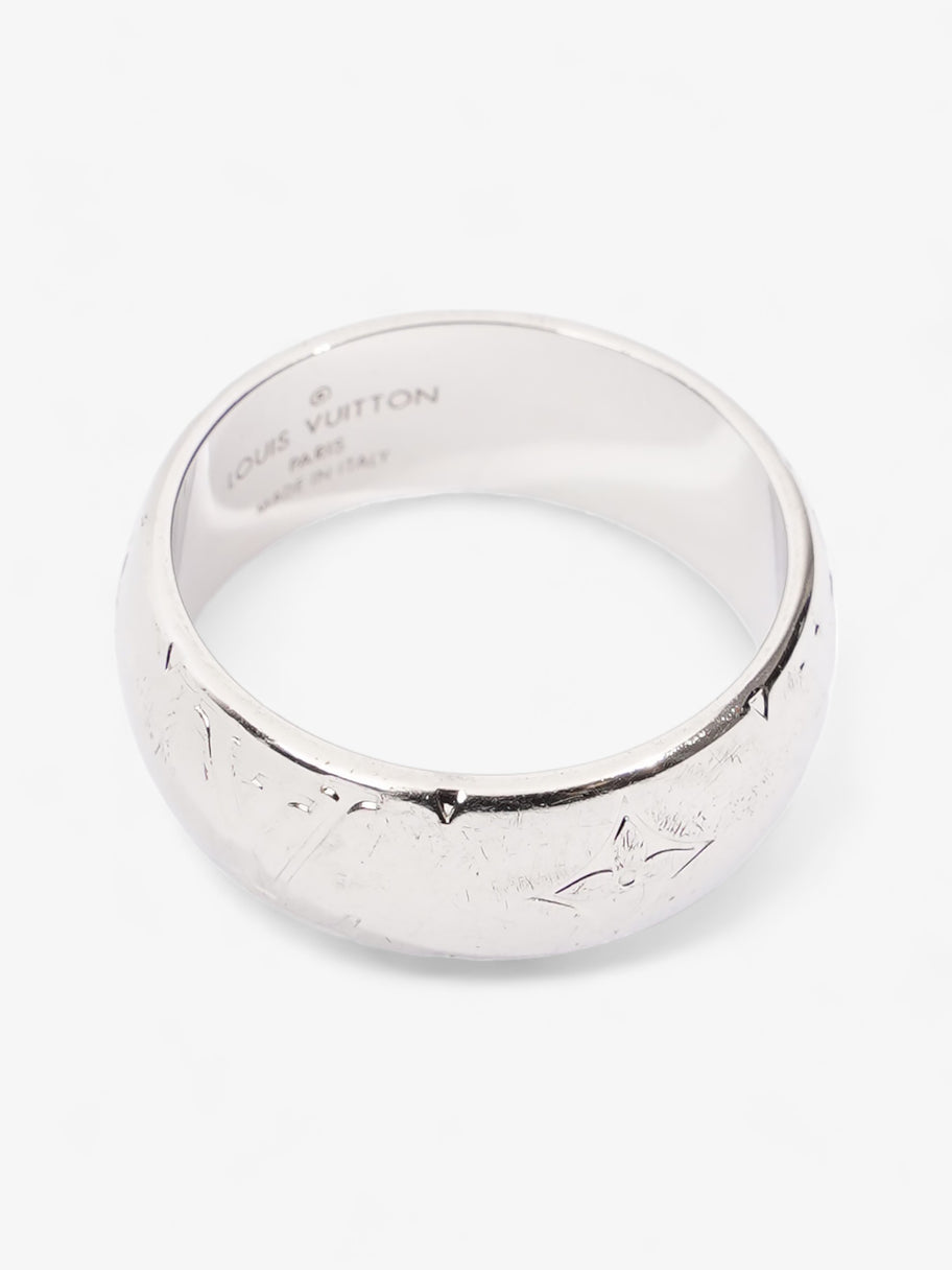 Monogram Ring Silver Base Metal Medium (60mm) Image 2