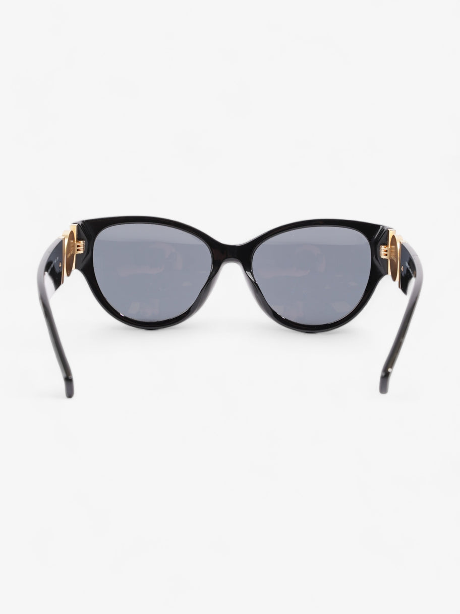 Medusa Detailed Sunglasses  Black Acetate 140mm Image 3