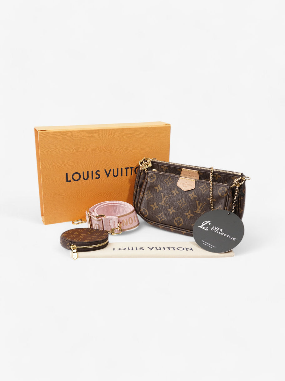 Louis Vuitton Multi Pochette Accessoires Monogram / Pink Canvas Image 10