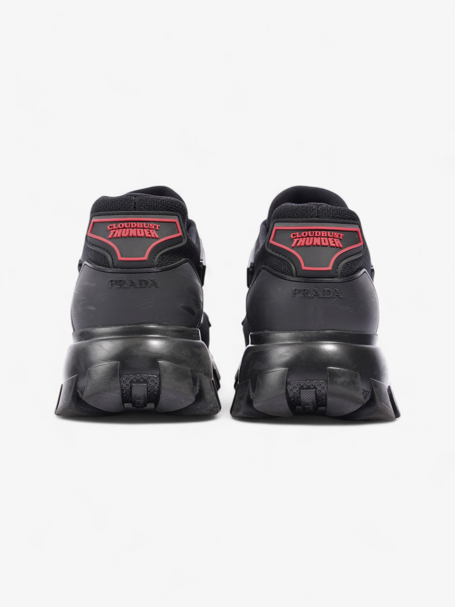 Prada Cloudbust Thunder Black / Red Knit EU 40 UK 6 Image 6