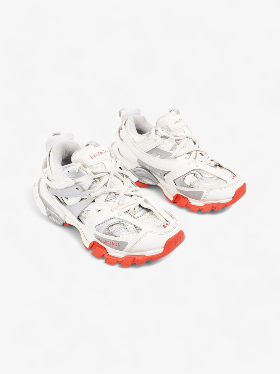 Balenciaga Track White / Red / Silver Mesh EU 41 UK 8 Image 2