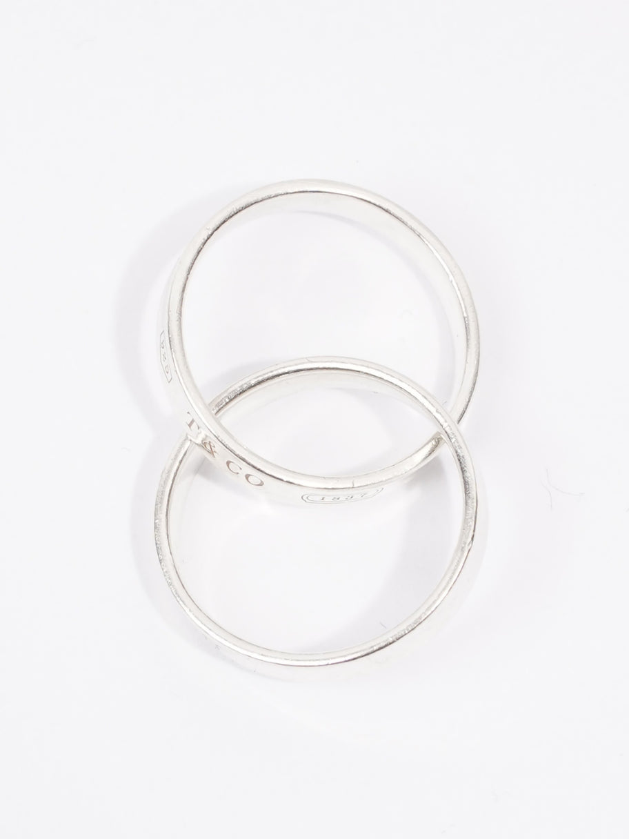 Tiffany and Co 1837 Interlocking Circles Ring Silver Silver Sterling 5 (Circumference - 49.3mm) Image 4