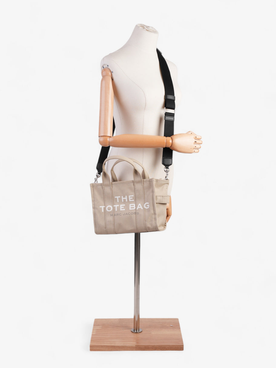 Marc Jacobs The Tote Bag Cream / White Cotton Small Image 2