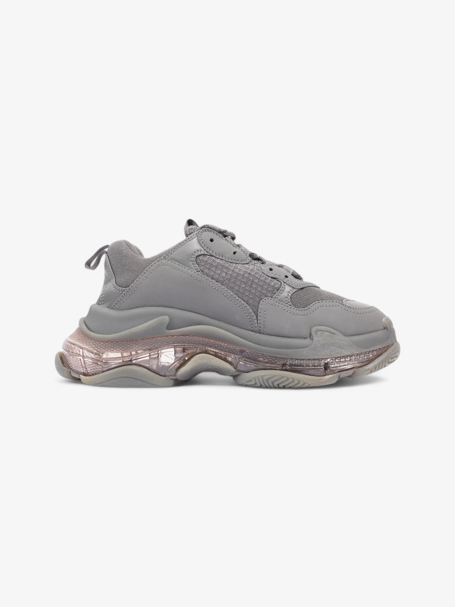 Balenciaga Triple S Clear Sole Grey Mesh EU 40 UK 6 Image 4