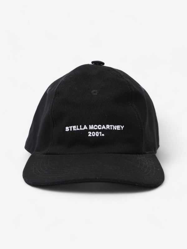 Stella McCartney Logo Cap Black Cotton 57