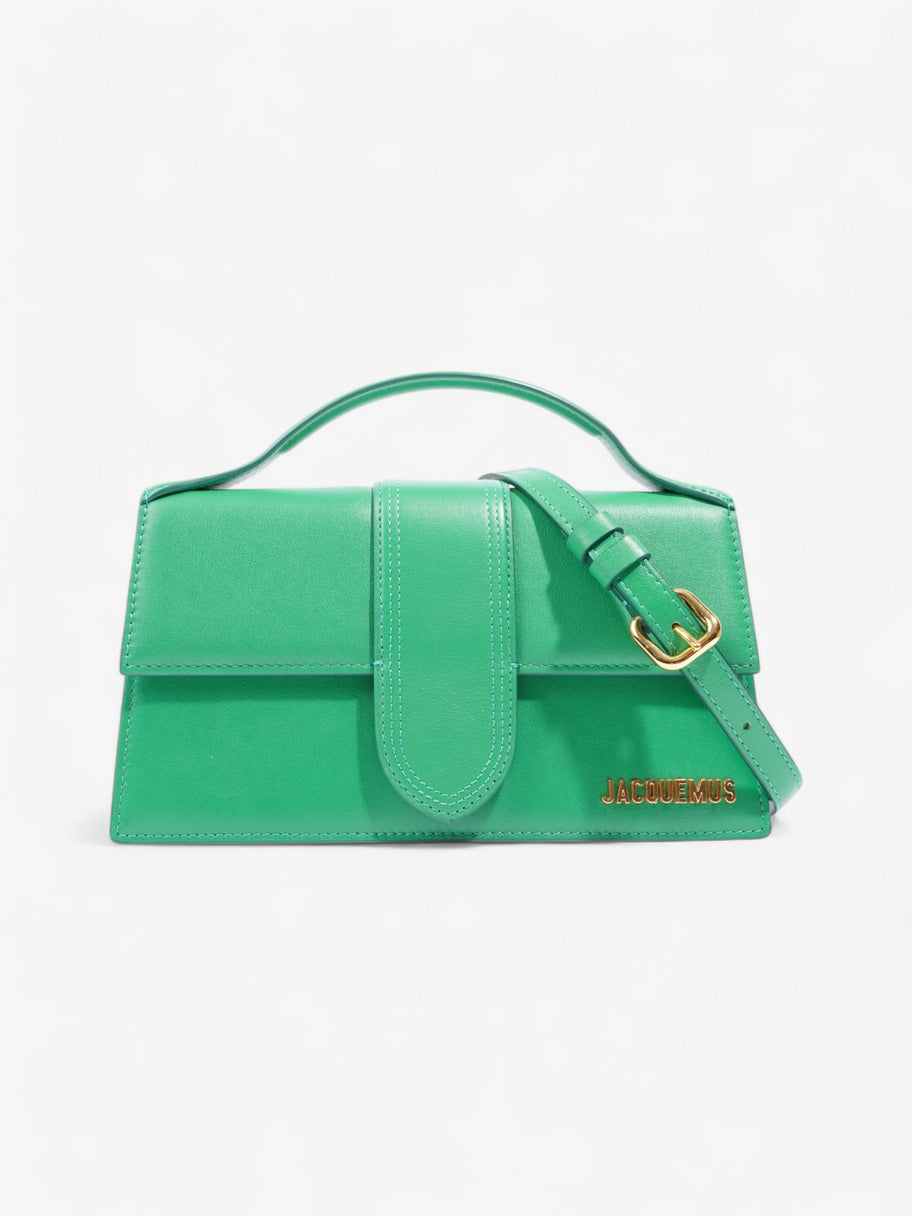 Jacquemus Le Grand Bambino Green Leather Image 1