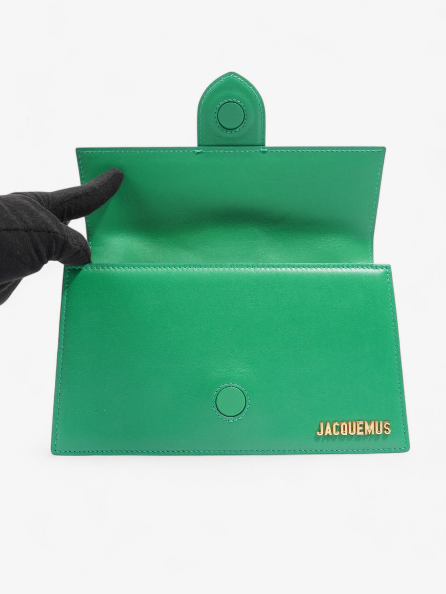 Jacquemus Le Grand Bambino Green Leather Image 7