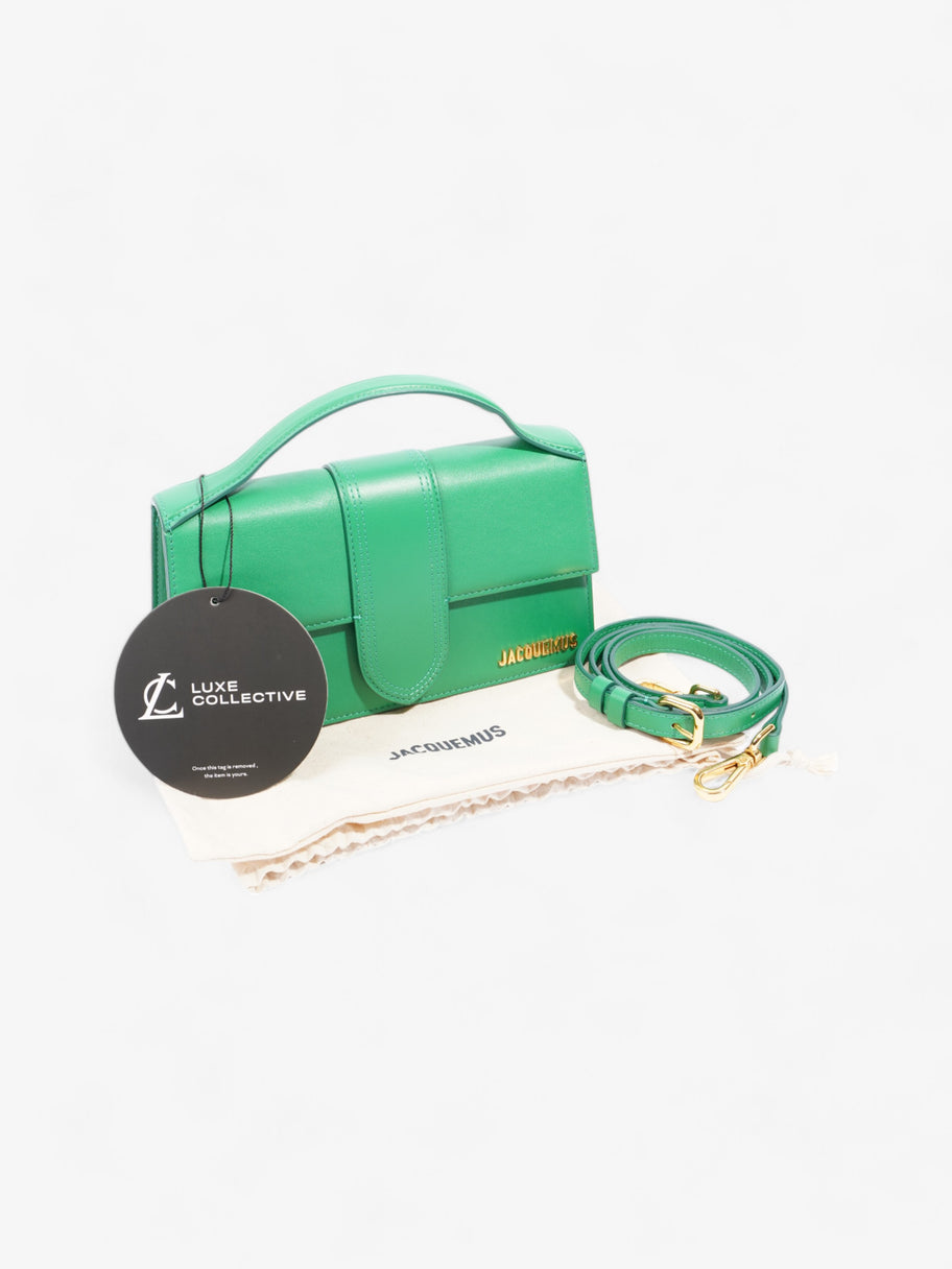 Jacquemus Le Grand Bambino Green Leather Image 9