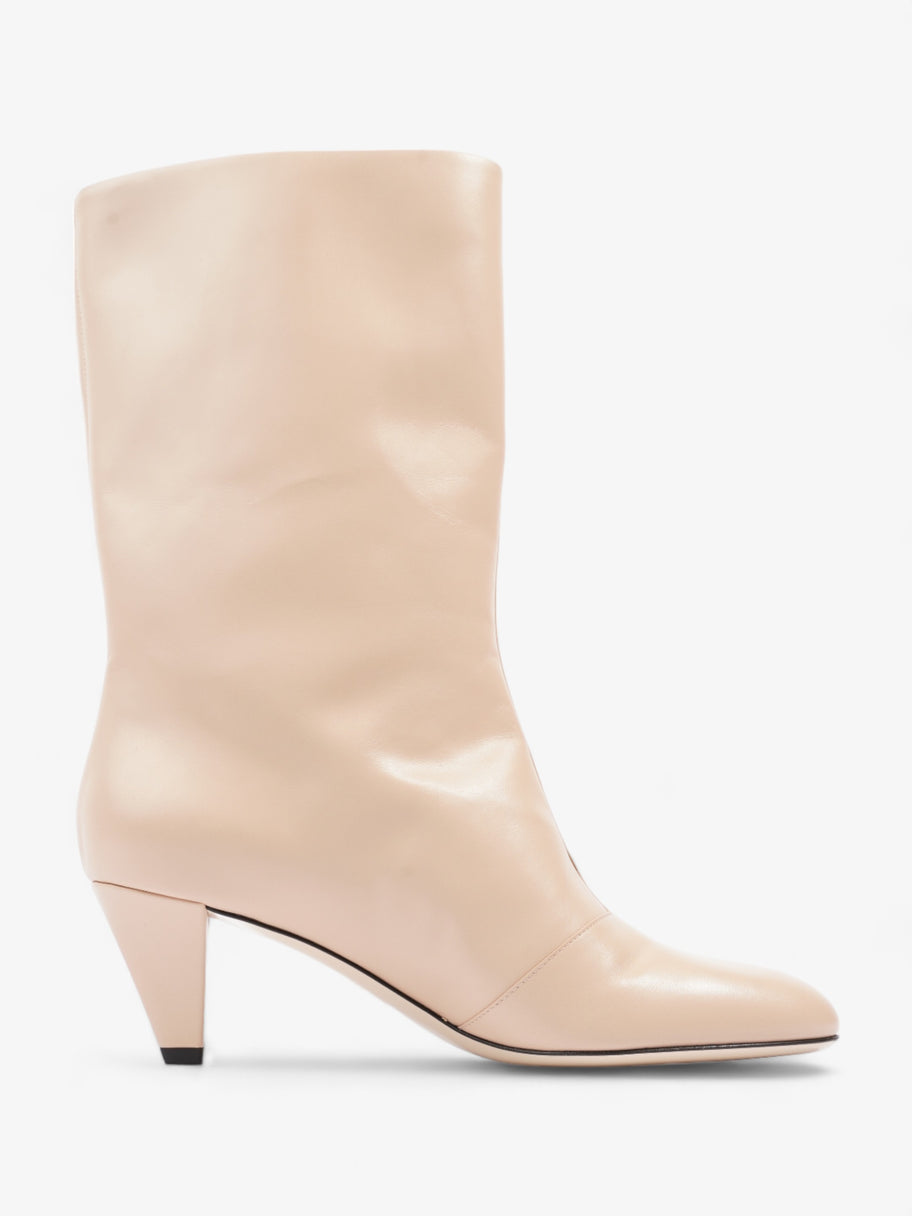 Fendi Fendi FF Caligula BooTS 60 Nude Leather EU 39 UK 6 Image 4