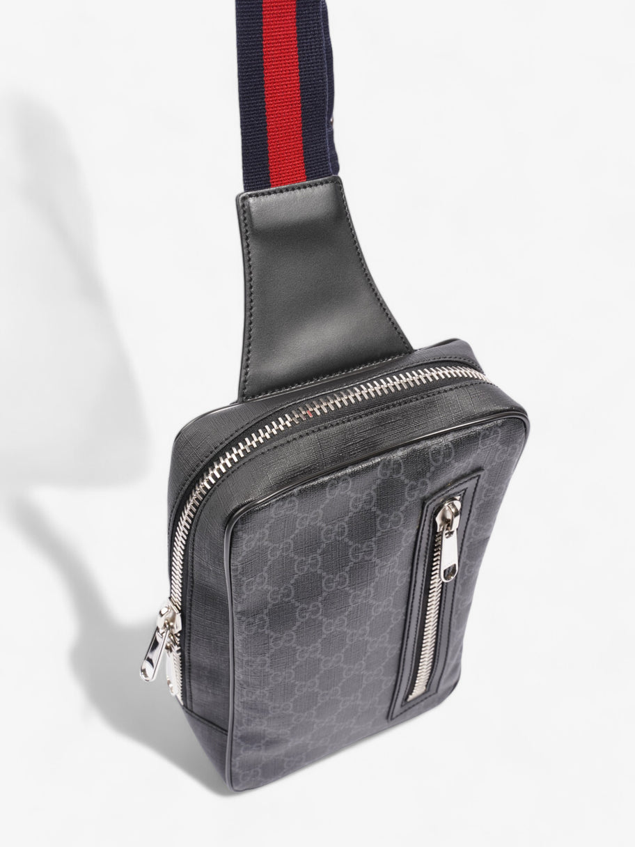 Gucci GG Sling Backpack Black GG Supreme Coated Canvas Image 7