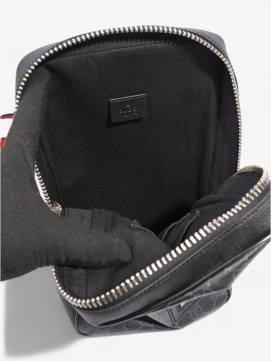 Gucci GG Sling Backpack Black GG Supreme Coated Canvas Image 8