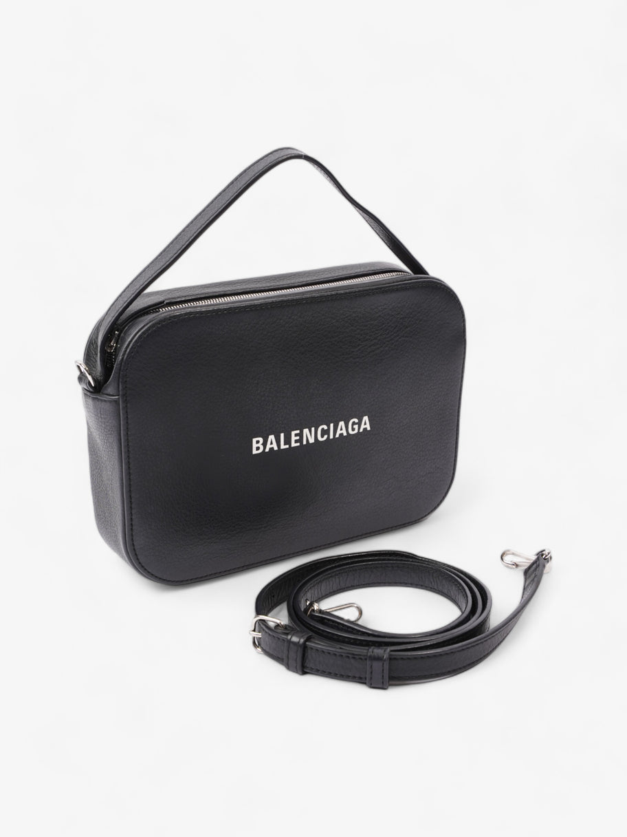 Balenciaga Camera Bag Black Calfskin Leather Medium Image 8