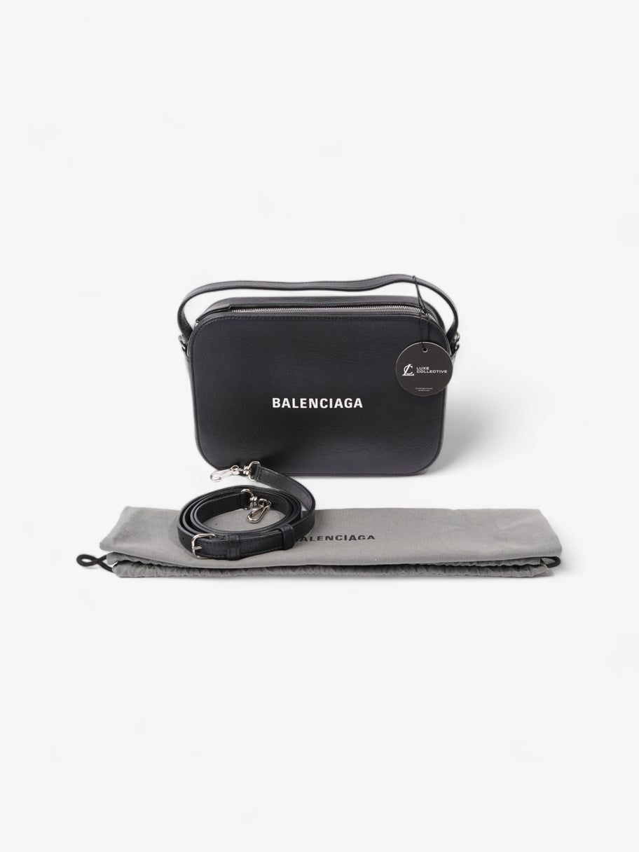 Balenciaga Camera Bag Black Calfskin Leather Medium Image 10