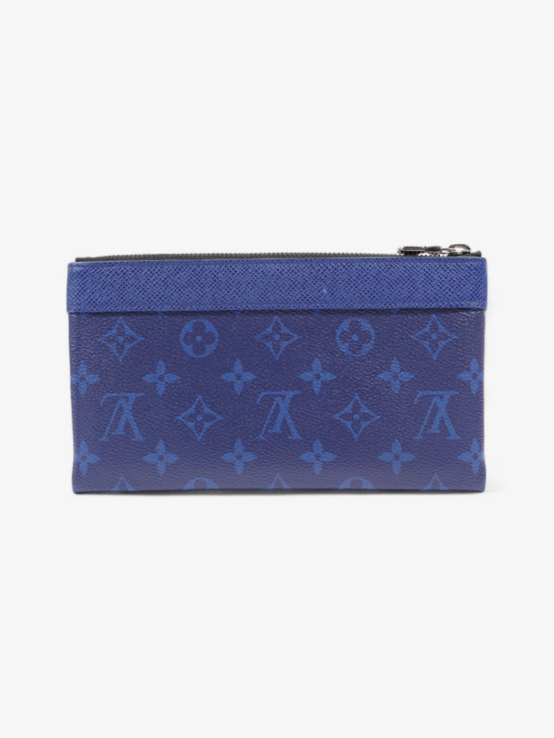  Louis Vuitton Pochette Discovery Pouch Colbalt Blue Monogram Coated Canvas