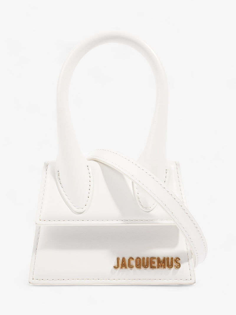  Jacquemus Le Chiquito White Leather