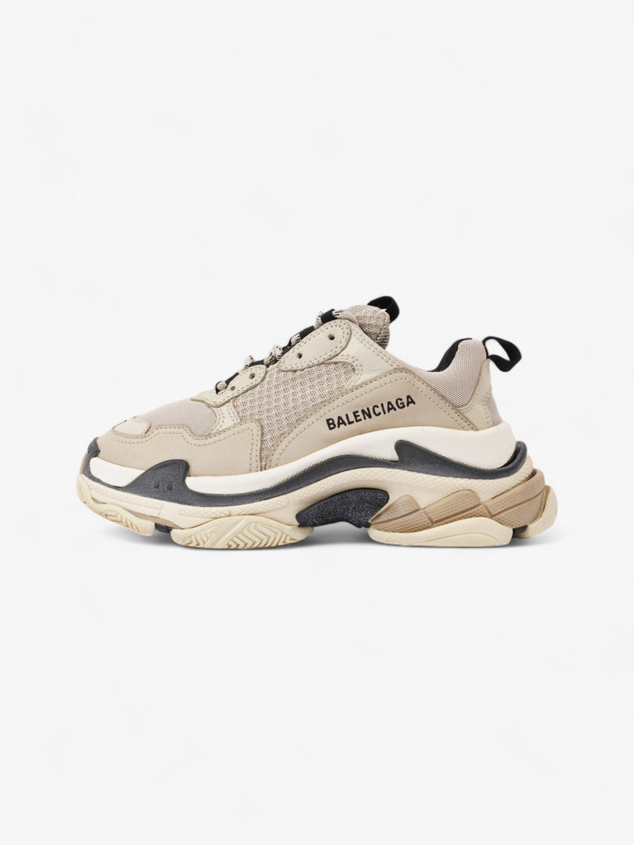 Balenciaga Triple S Beige / Black / White Mesh EU 37 UK 4 Image 5