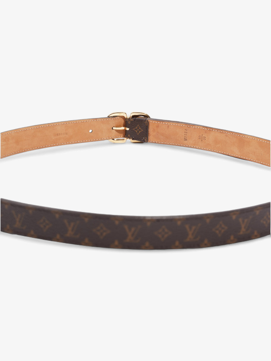 Louis Vuitton Buckle Belt Monogram Canvas 90cm / 36