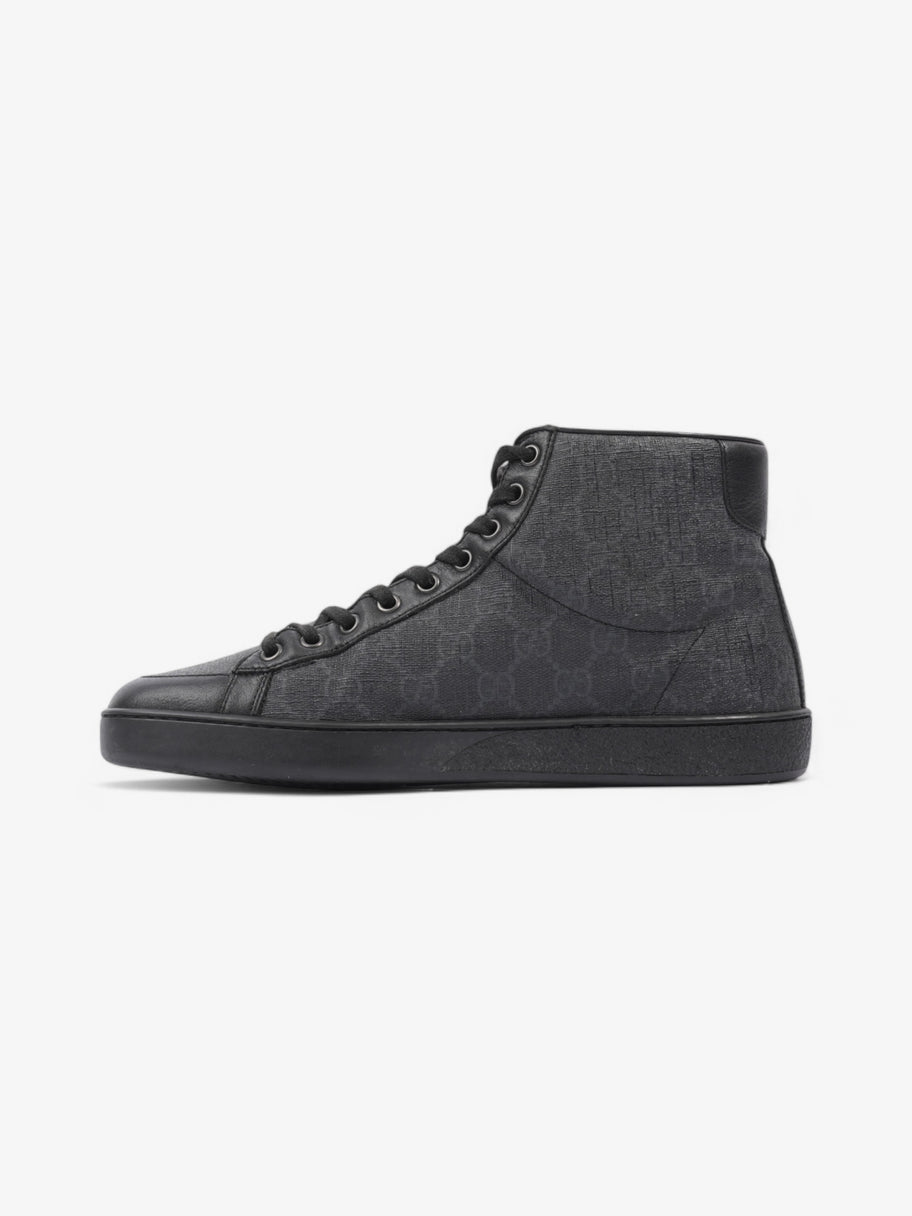 Gucci Brooklyn GG Supreme High-top Sneakers Black / Grey Canvas EU 41 UK 7 Image 3