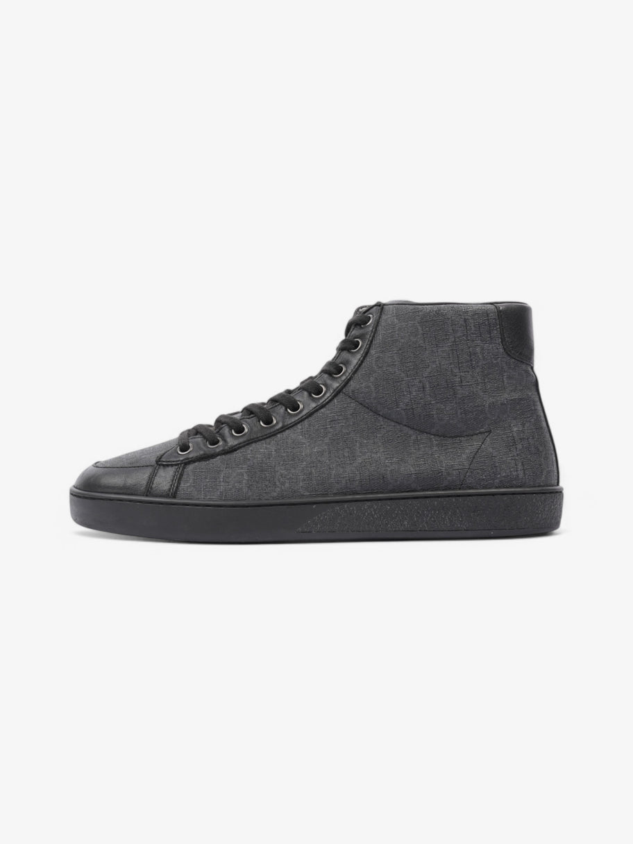 Gucci Brooklyn GG Supreme High-top Sneakers Black / Grey Canvas EU 41 UK 7 Image 5