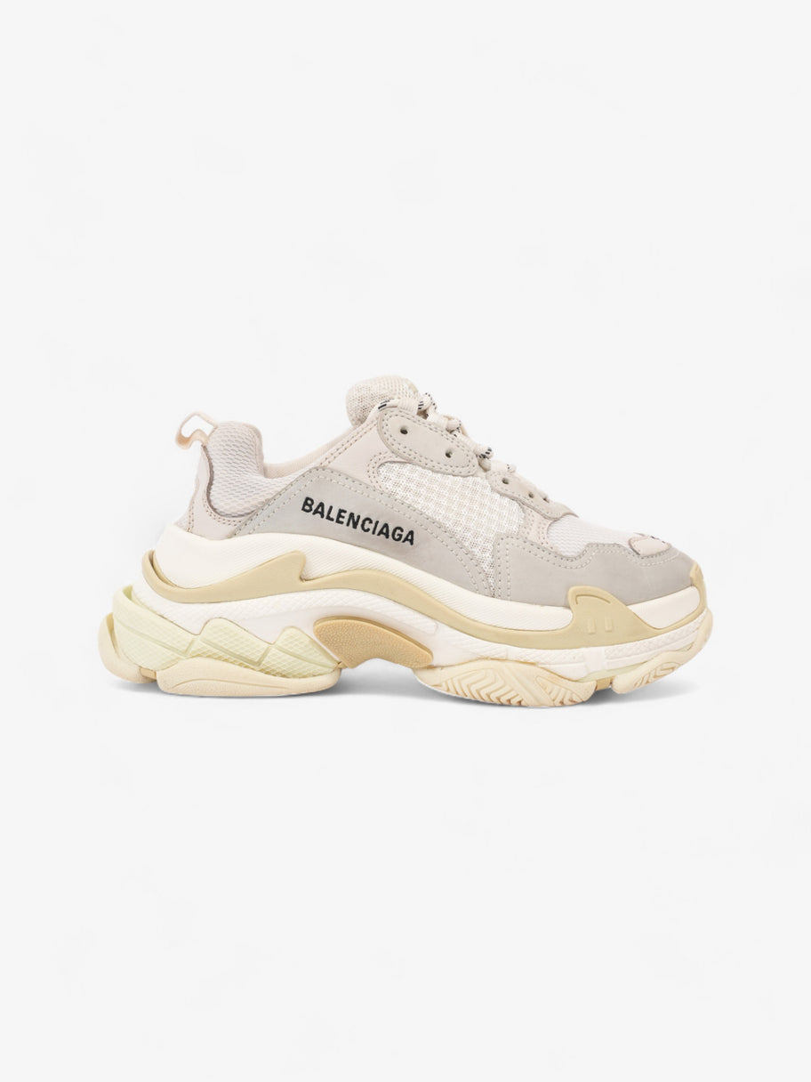 Balenciaga Triple S White Cotton EU 37 UK 4 Image 1