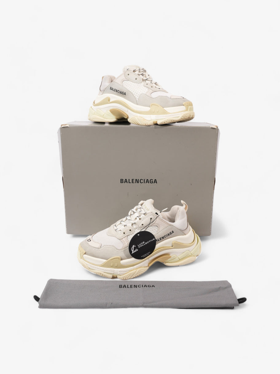 Balenciaga Triple S White Cotton EU 37 UK 4 Image 11