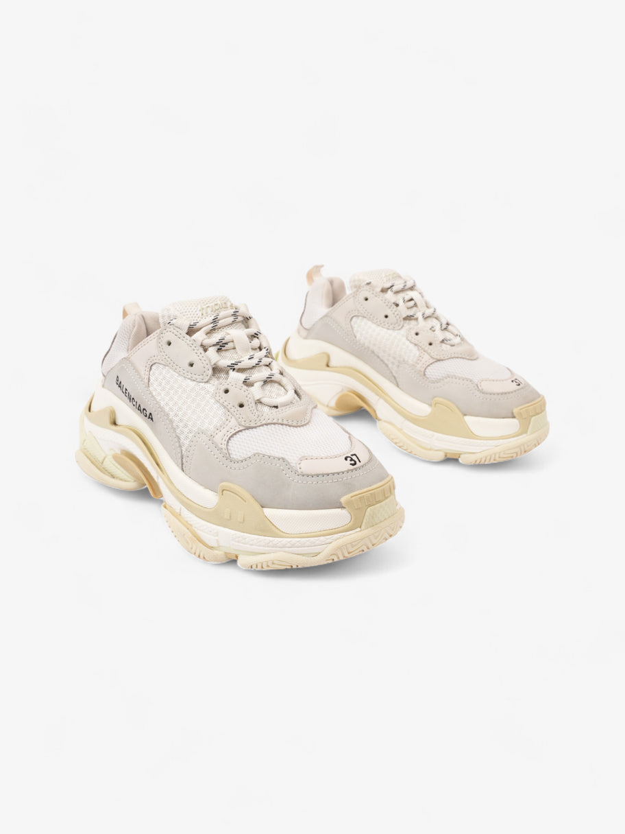 Balenciaga Triple S White Cotton EU 37 UK 4 Image 2