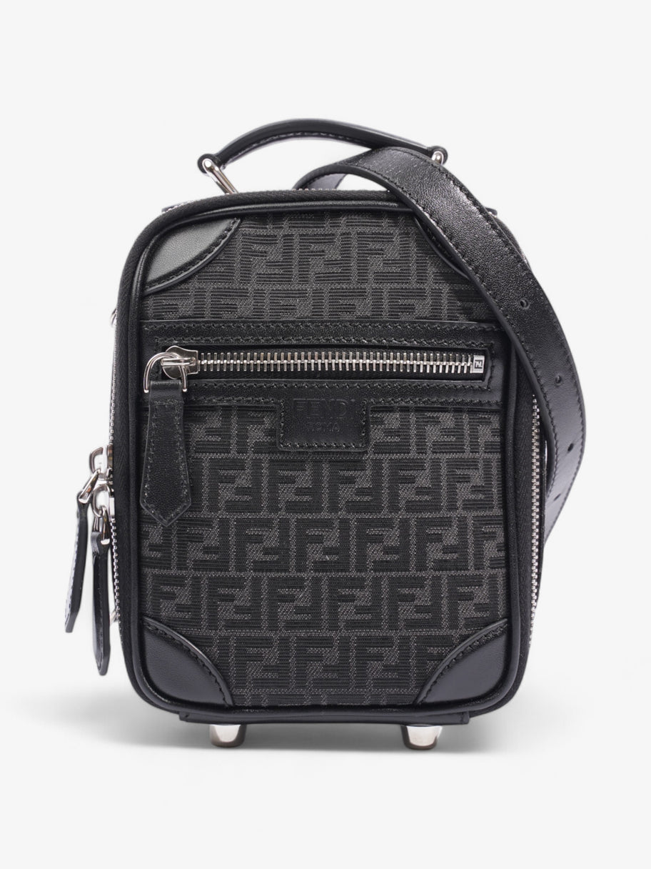 Fendi Trolley Bag Black Canvas Mini Image 1