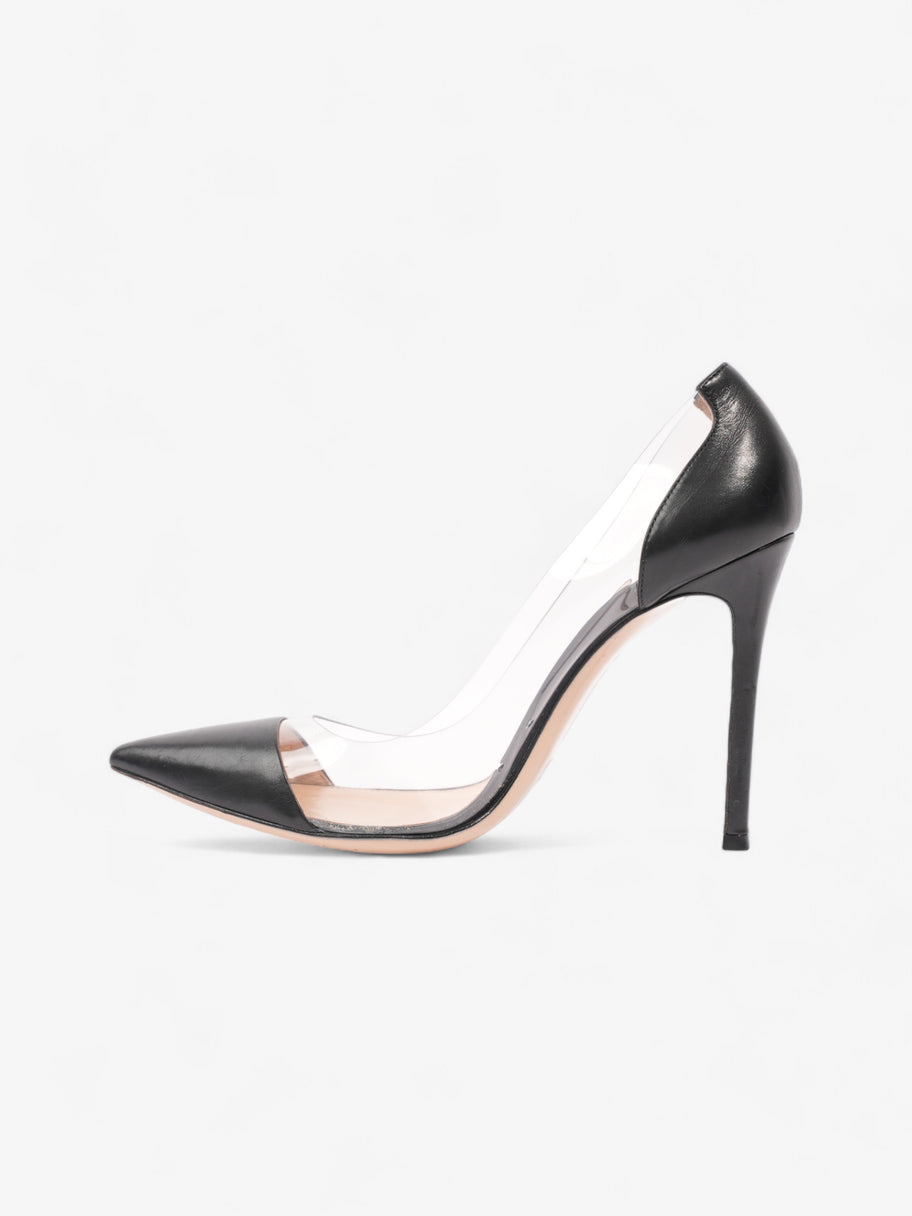 Gianvito Rossi Plexi Heels 100 Black PVC EU 39 UK 6 Image 3