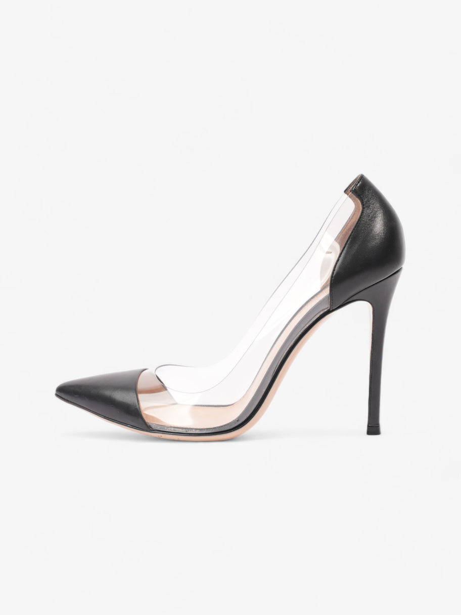 Gianvito Rossi Plexi Heels 100 Black PVC EU 39 UK 6 Image 5