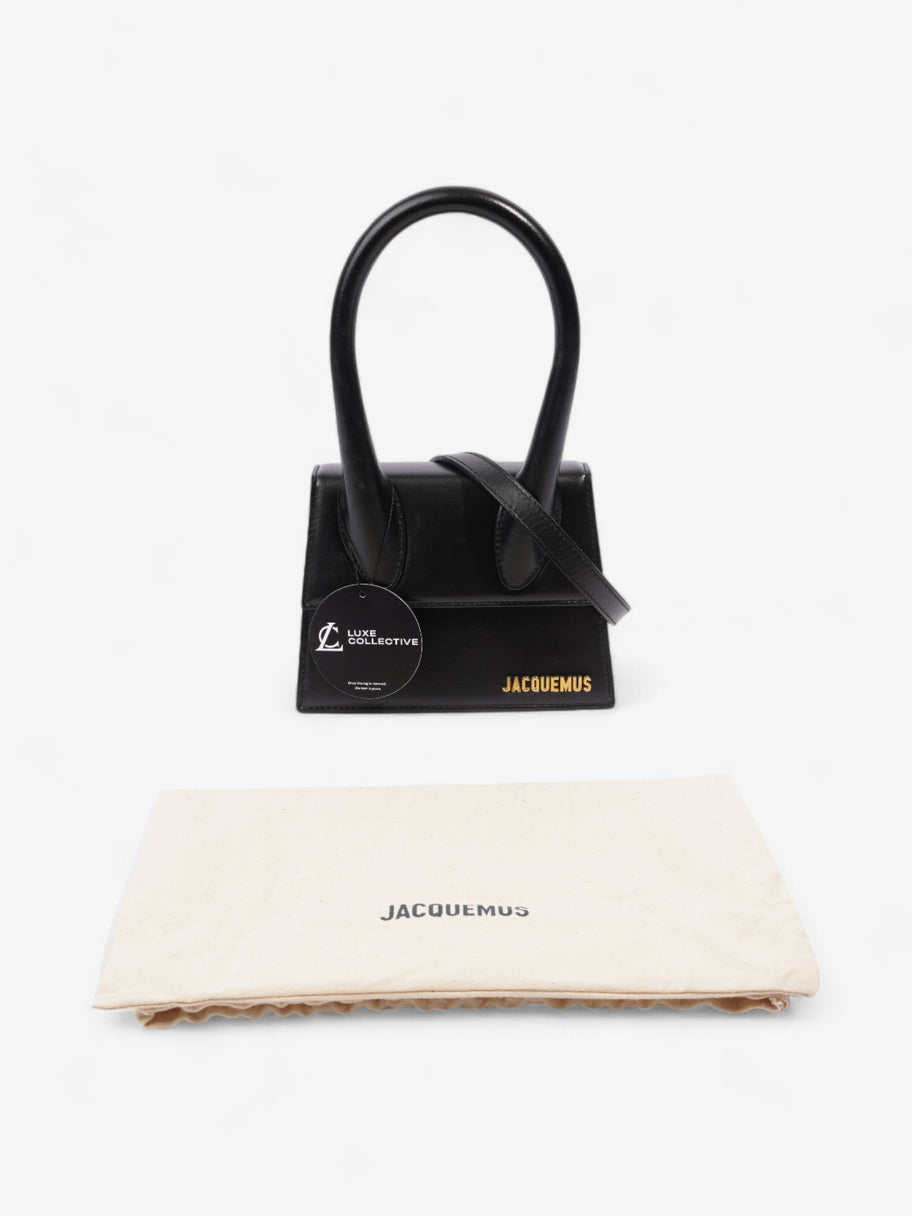 Jacquemus Le Chiquito Moyen Black Leather Image 8