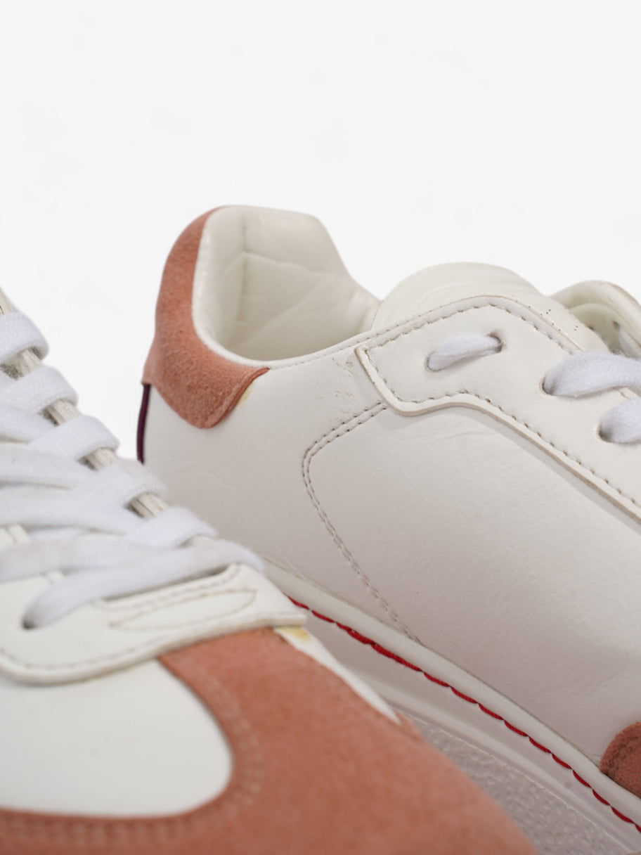 Stella McCartney Loop Lace-up Sneakers White  / Pink / Red Leather EU 38 UK 5 Image 10