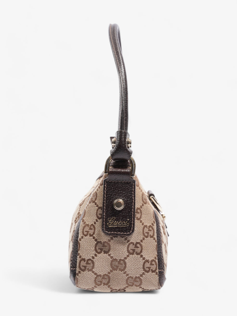 Gucci Abbey Beige And Ebony GG Supreme / Brown Canvas Image 5