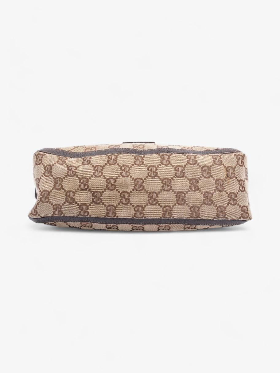 Gucci Abbey Beige And Ebony GG Supreme / Brown Canvas Image 6